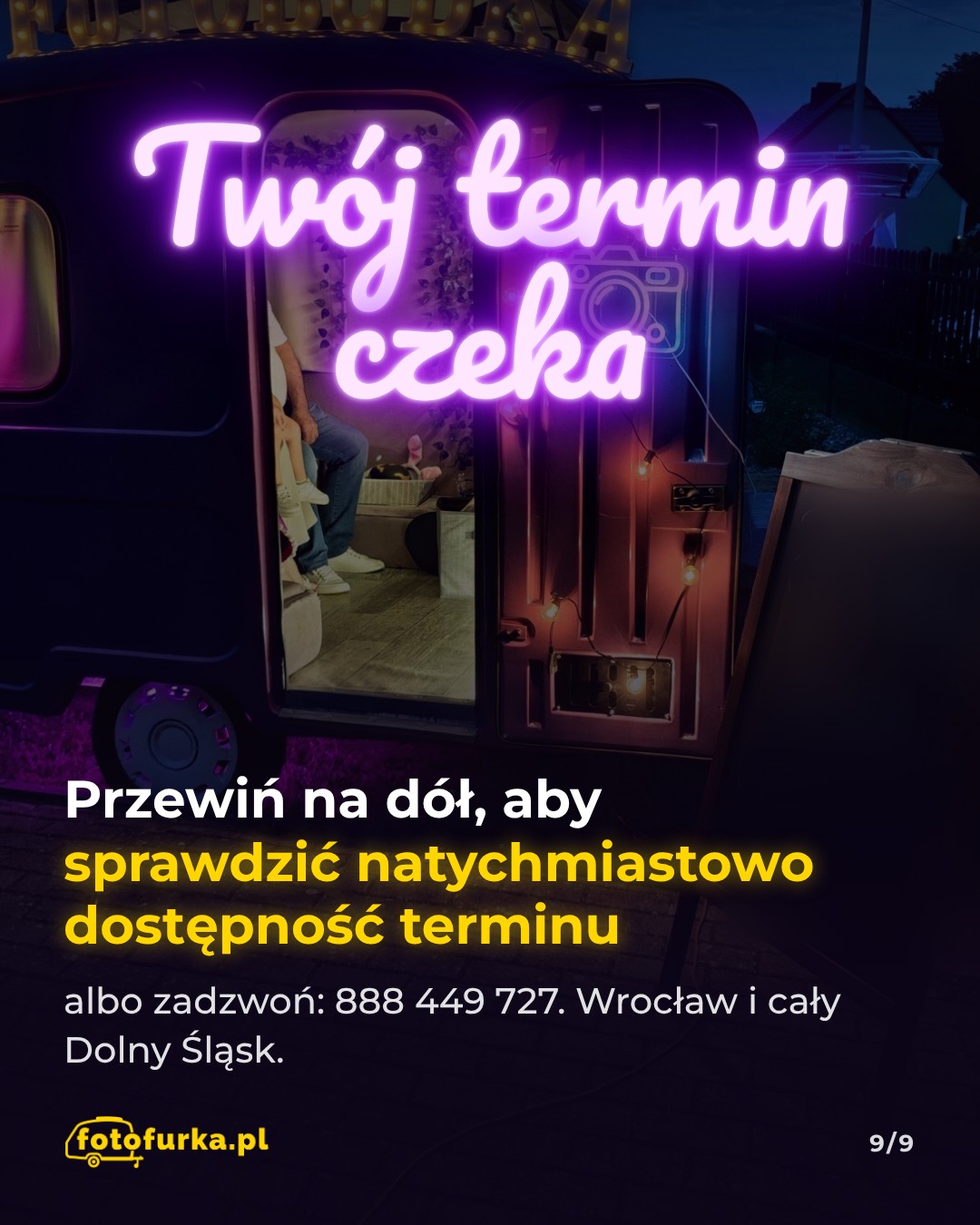 Twój termin czeka – Przewiń na dół, aby sprawdzić natychmiastowo dostępność terminu albo zadzwoń: 888 449 727. Wrocław i cały Dolny Śląsk.